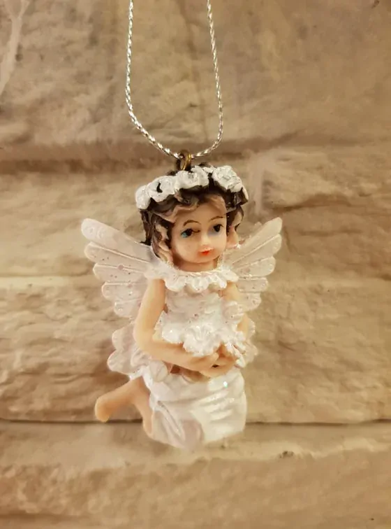 Andělíčci na lavičce B K2035