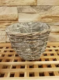 Květináč proutěný průměr 20 cm K0141