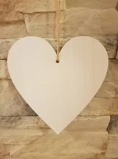 Srdce na zavěšení 15 cm (střední) K1541