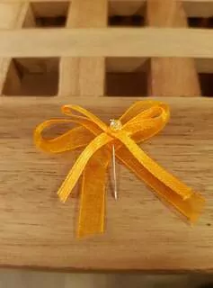 Voničky textil oranžové 50 ks K0172