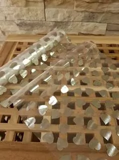 Organza se srdíčky 36 cm/5m K0180