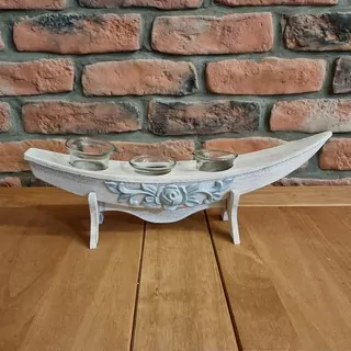 Svícen kotva na 3 svíčky K0293