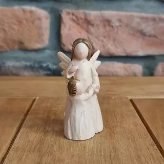 Anděl s dítětem 7 cm K0515