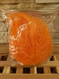 Sisal vlákno 25 g oranžová K5917