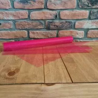 Organza tmavě růžová K1575