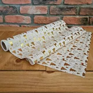 Vánoční běhoun na stůl K9243