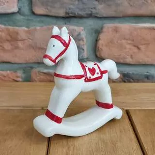 Houpací kůň keramika 16,5cm větší K2432