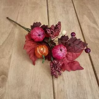 Zápich podzim červená 25cm K1589
