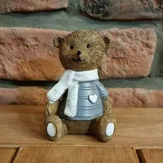 Medvídek polyresin 10 cm K2265