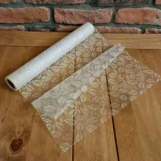 Organza vánoční 5m K1785