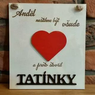 Cedule tatínek K0911