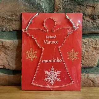 Andělíček na zavěšení maminko K1432