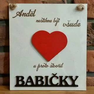 Cedule babička K0911