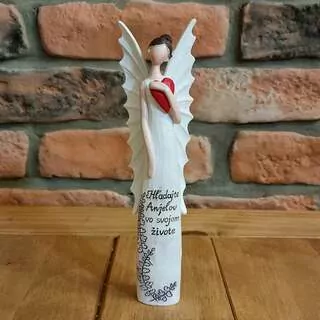 Andělíček s textem 20 cm II.Jakost K5202