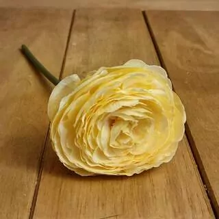 Ranunculus umělý oranžová 18 cm K5317