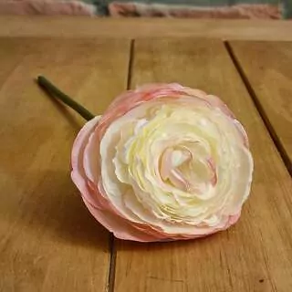 Ranunculus umělý růžová 18 cm K5317