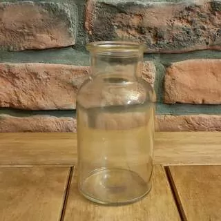 Váza sklo 12,5 cm čirá K5150