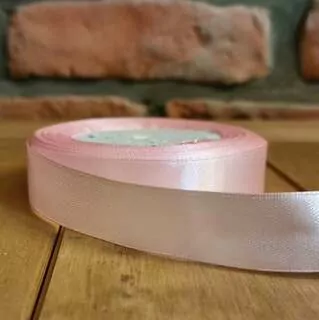 Stuha světle růžová 2 cm / 22 m K2482