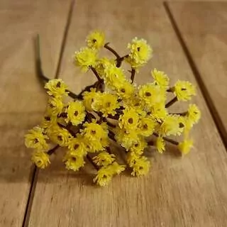 Zápich kvítí umělý 19 cm K0391