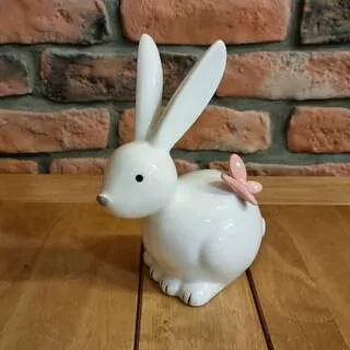 Zajíc porcelán 19,7 cm K3377