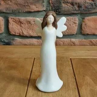 Anděl porcelán 14 cm K2174
