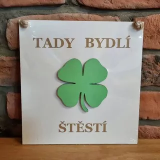 Cedule štěstí K1727