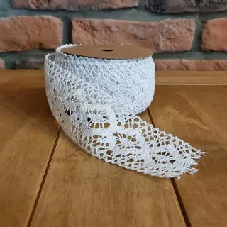 Stuha krajka 6 cm x 9 m K3575