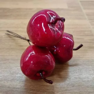 Jablíčka na drátku 3 ks K4423