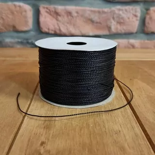 Provaz 100 m černý K6558