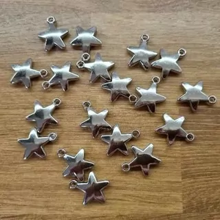 Hvězdičky kov 18 ks K2520