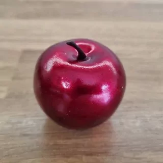 Jablko přízdoba červené 5 cm K8044