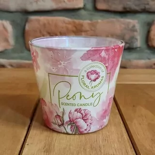 Svíčka pivoňka royal pink K4842