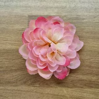 HLAVA květina lososová K0998