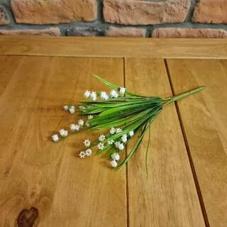 Konvalinky kytice umělá 30 cm K3292