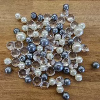 Dekoperličky/diamanty K8603