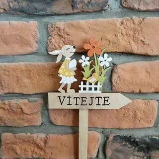 Jarní zápich VÍTEJTE 40 cm K4787