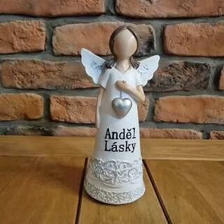 Anděl lásky 19 cm K6491