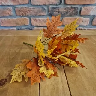 Listy svazek umělý 9/40cm oranž K0438