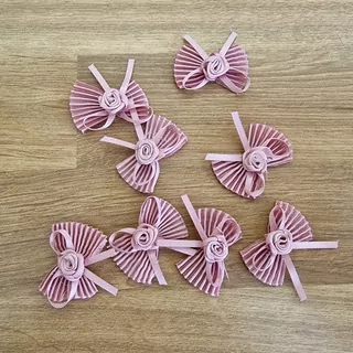 Mašle růžová K6965