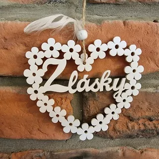 Srdce z lásky K6996