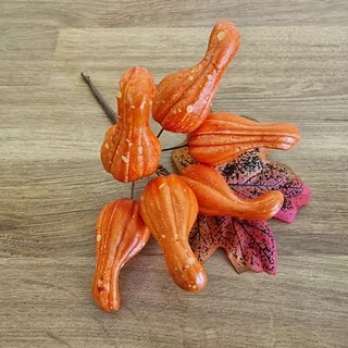 Dýně zápich s listem 6 ks K2427