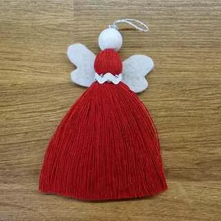 Andělíček na stromeček Hand made D K1114