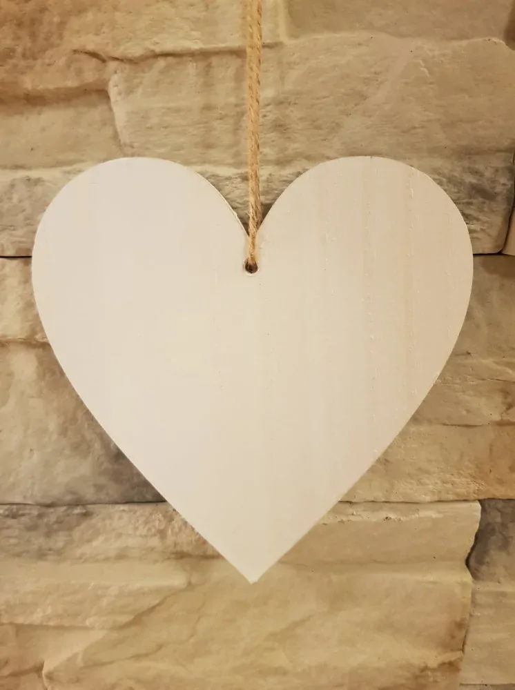 Srdce na zavěšení 15 cm (střední) K1541