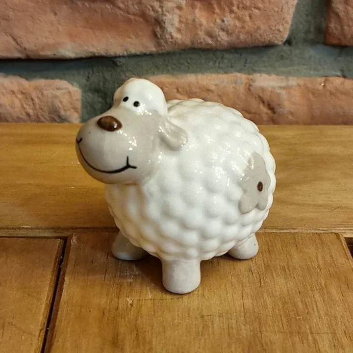 Beránek porcelán malý K2783