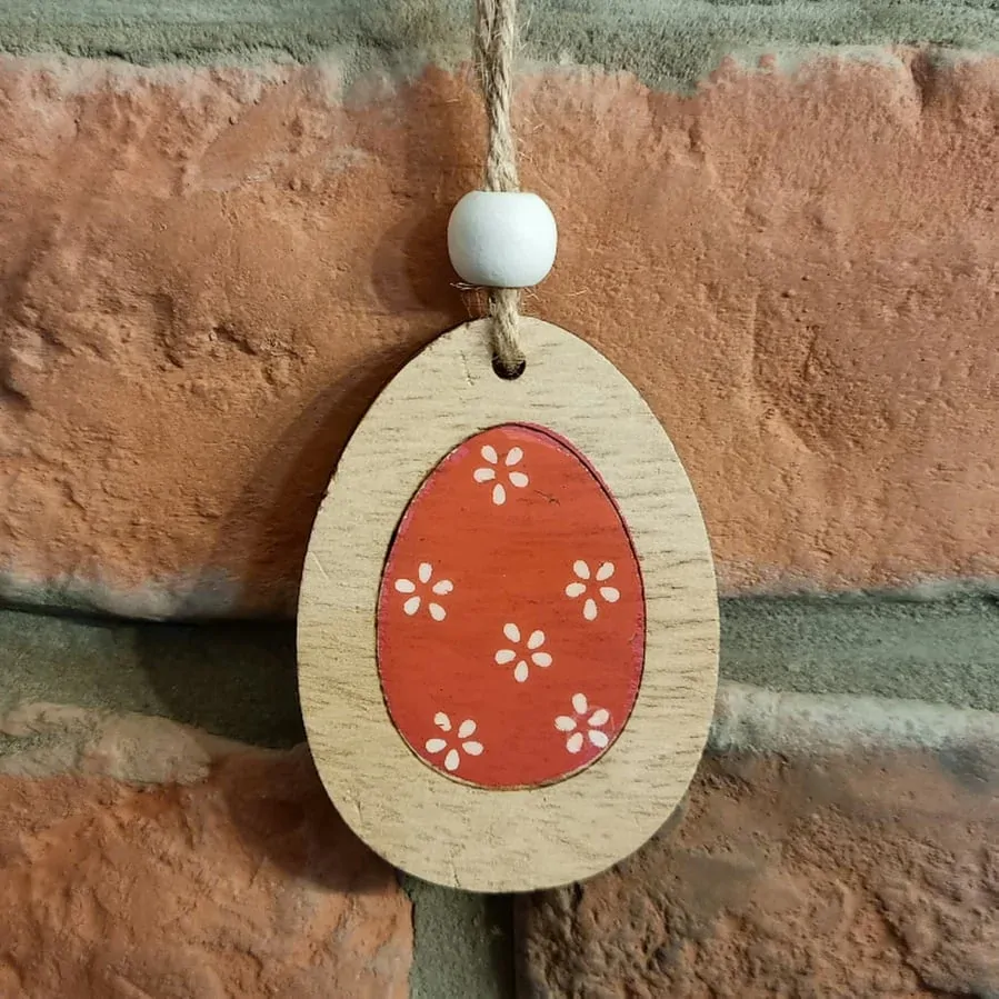 Vajíčko přízdoba 6,5cm K9941