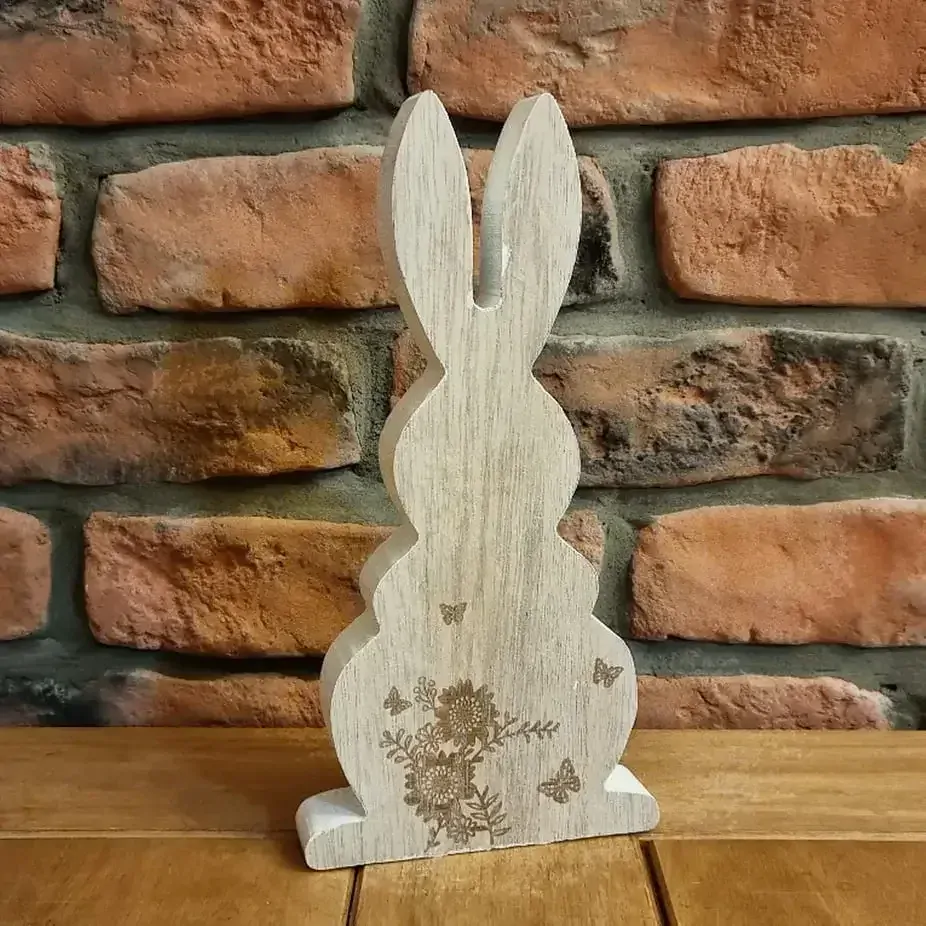 Zajíc dřevo 24cm K1252
