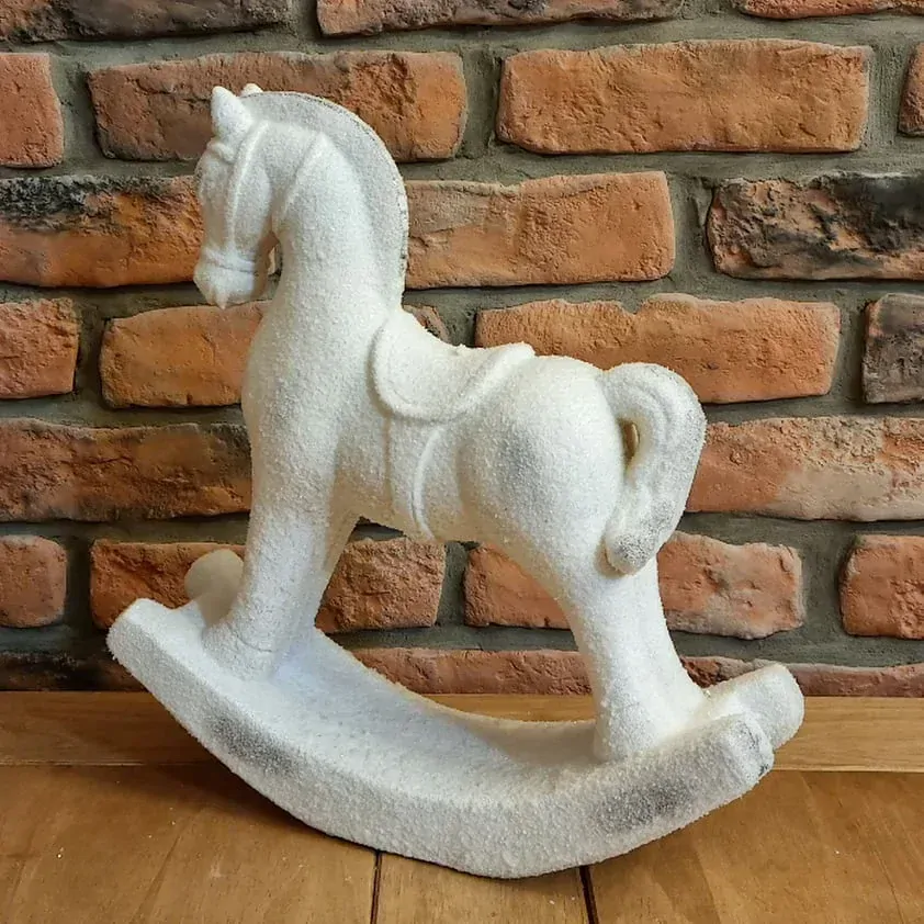 Houpací kůň keramika 36 cm K1185
