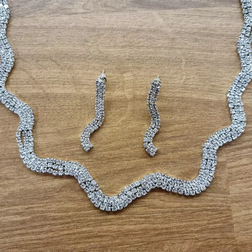 Set náhrdelník, náušnice K8220