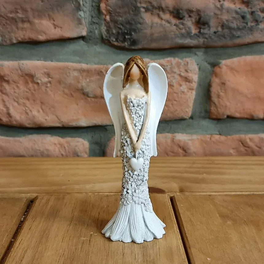 Andělíček šedý 10 cm K0070