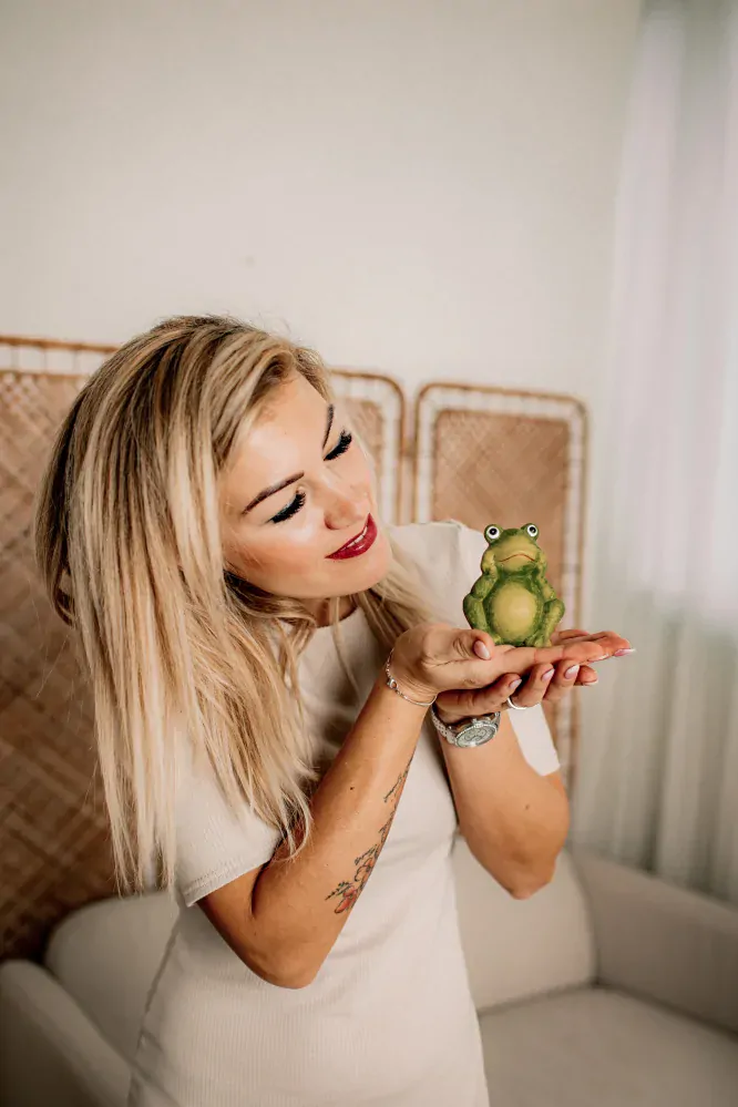 Žabka keramika 9 cm K8926